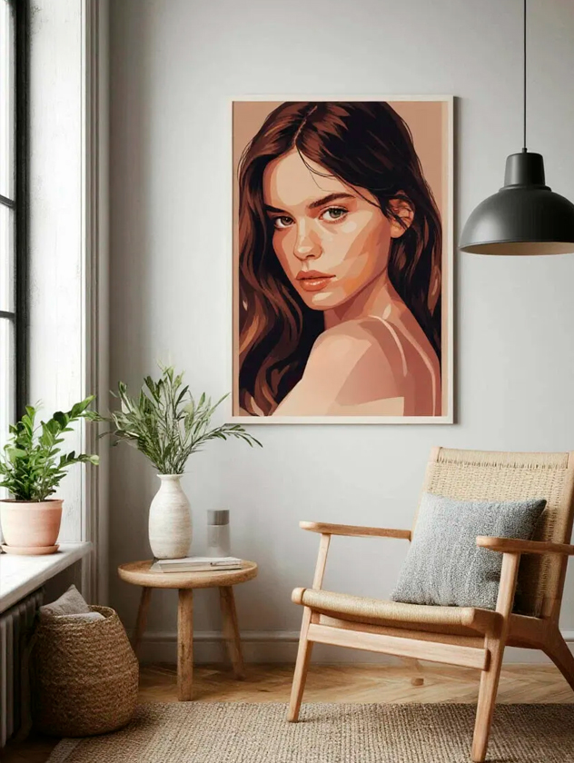 Оформляем свои картины в раму Кэнвэнс