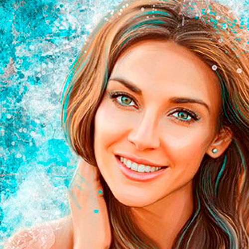 Заказать портрет в стиле Дрим Арт