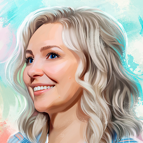 Заказать Женский арт-портрет  21