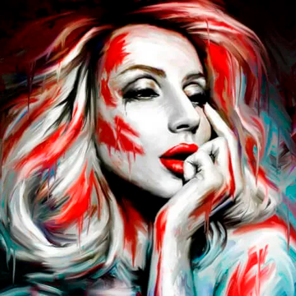 Заказать портрет в стиле Мастихин 21