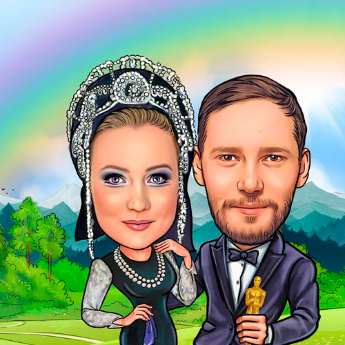 Заказать Портрет в стиле портрет Шарж