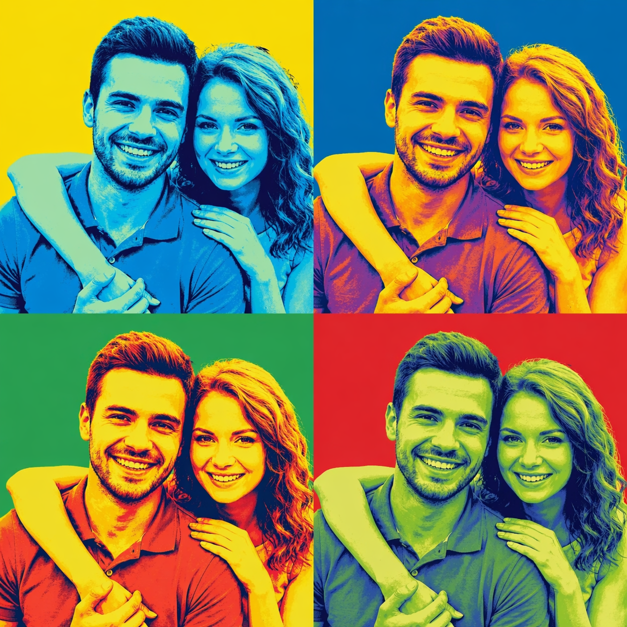 Заказать портрет в стиле Энди Уорхола 21