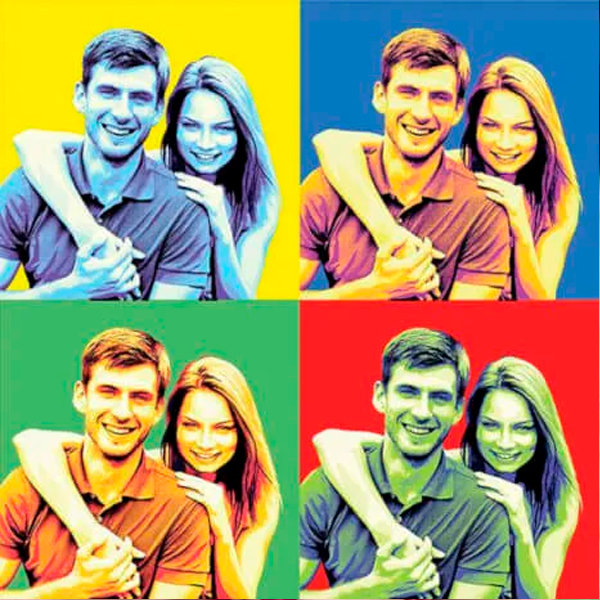 Заказать портрет в стиле Энди Уорхола 21