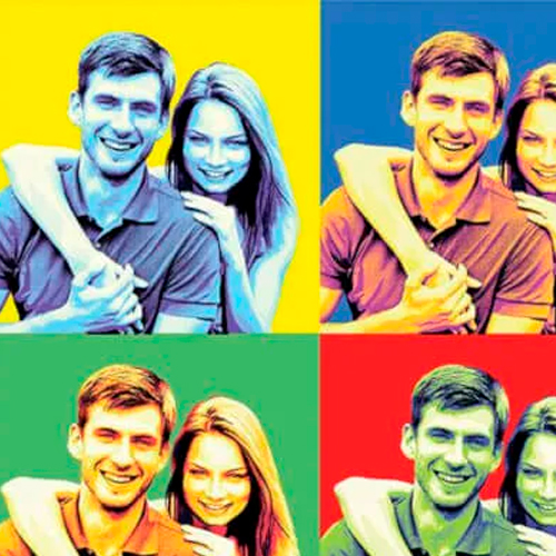 Заказать портрет в стиле Энди Уорхола