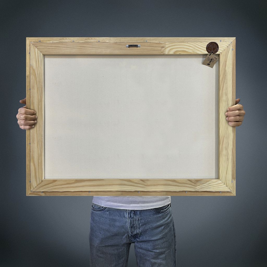 Заказать печать портрета на холсте в Москве